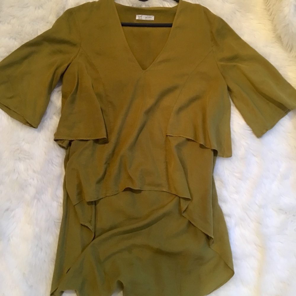 Zara high low top